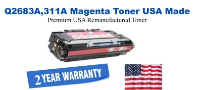 Q2683A,311A Magenta Premium USA Remanufactured Brand Toner