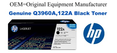 Q3960A,122A Genuine Black HP Toner