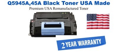 Q5945A,45A Black Premium USA Remanufactured Brand Toner