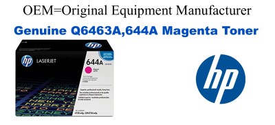 Q6463A,644A Genuine Magenta HP Toner
