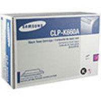 Genuine Samsung CLP-K660A Cyan Toner Cartridge