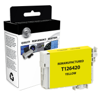 EPSON T126 Yellow High Yield Remanufactured Ink Cartridge (T126420)
