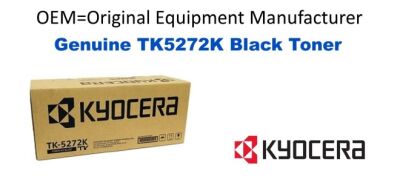 Genuine Kyocera Mita TK5272K Black Toner