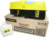 Genuine Kyocera TK822Y Yellow Toner