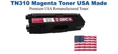 TN310M Magenta Premium USA Remanufactured Brand Toner