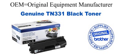 TN331BK Black Genuine Brother toner