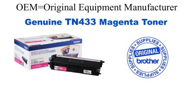 TN433M Magenta Genuine Brother toner