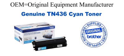 TN436C Cyan Genuine Brother toner