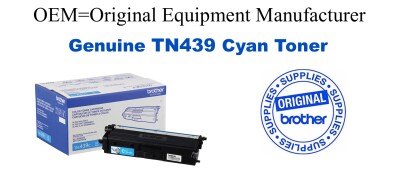TN439C Cyan Genuine Brother toner