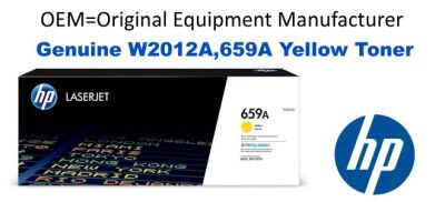 W2012A,659A Genuine Yellow HP Toner