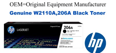 W2110A,206A Genuine Black HP Toner