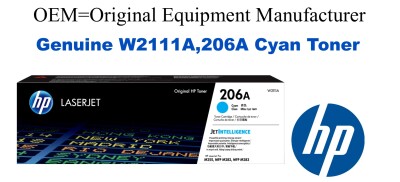 W2111A,206A Genuine Cyan HP Toner