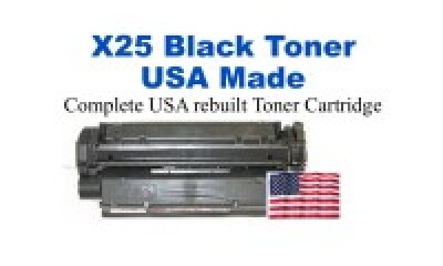 8489A001AA,X25 Black Premium USA Made Remanufactured toner