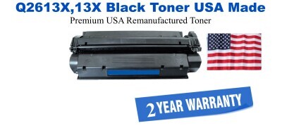 Q2613X,13X High Yield Black Premium USA Remanufactured Brand Toner